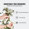 Artificial Olive Tree, 6 FT Tall Faux Plant, Secure PE Material & Anti-Tip Tilt Protection Low-Maintenance Plant