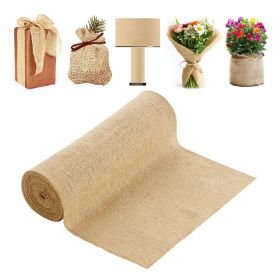 VEVOR Burlap Fabric Roll Burlap Tree Wrap 14 in x 30 ft for Crafts & Plants