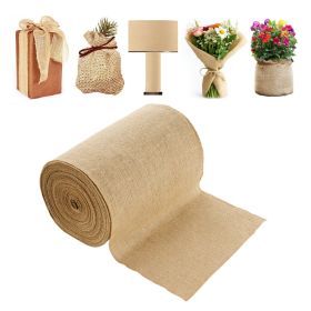 VEVOR Burlap Fabric Roll Burlap Tree Wrap 14 in x 150 ft for Crafts & Plants