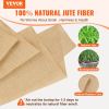 VEVOR Burlap Fabric Roll Burlap Tree Wrap 14 in x 150 ft for Crafts & Plants