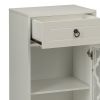 Ceara White Finish Accent Table