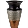 17.5" Tall Polyresin Decorative Vase "Naomi", Egyptian Design