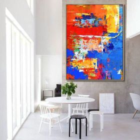 Hand Oil Pianting Abstract painting Original painting Hand painted canvas art Wall Art painting Custom oil painting Abstract art Home Hallway Hall Dec (Style: 01, size: 150x220cm)