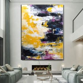 Hand Oil Pianting Abstract painting Original painting Hand painted canvas art Wall Art painting Custom oil painting Abstract art Home Hallway Hall Dec (Style: 02, size: 50x70cm)