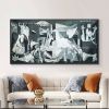 Handmade Guernica By Pablo Picasso Colourful Paintings Reproduction Art New Version Famous Canvas Wall Art Pablo Picasso Frameless Only Canvas