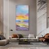 Hand Painted Oil Painting Large Hand Painted Beach Sunset Seascape Oil Painting On Canvas Art Textured Art Palette Knife Art Painting Living Room Deco