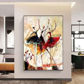 Modern Oil Painting On Canvas Abstract Oil Painting Hand Painted Large Wall Art For Home Decor (Style: 01, size: 80x120cm)