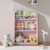 3 Tier Kids Book Shelf,Kids Book Rack, Helps Keep Bedrooms, Playrooms, and Classrooms Organized