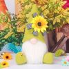 Sunflower Gnome Plush Ornament Kids Room Decoration Home Decoration Doll