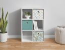 Furniture display cabinets, bedrooms, kitchens, living rooms, storage cabinets,Mainstays 11" 6-Cube Storage Organizer