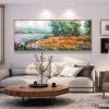 Hand Painted Oil Painting Large original painting on canvas Spring painting Abstract art Natural Painting Beautiful Flower painting large wall art