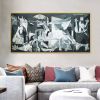 Handmade Guernica By Pablo Picasso Colourful Paintings Reproduction Art New Version Famous Canvas Wall Art Pablo Picasso Frameless Only Canvas